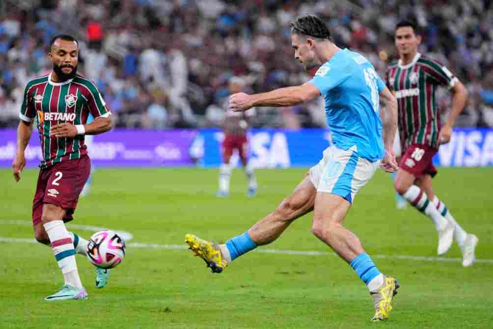 Jack Grealish durante la Final ante Fluminense