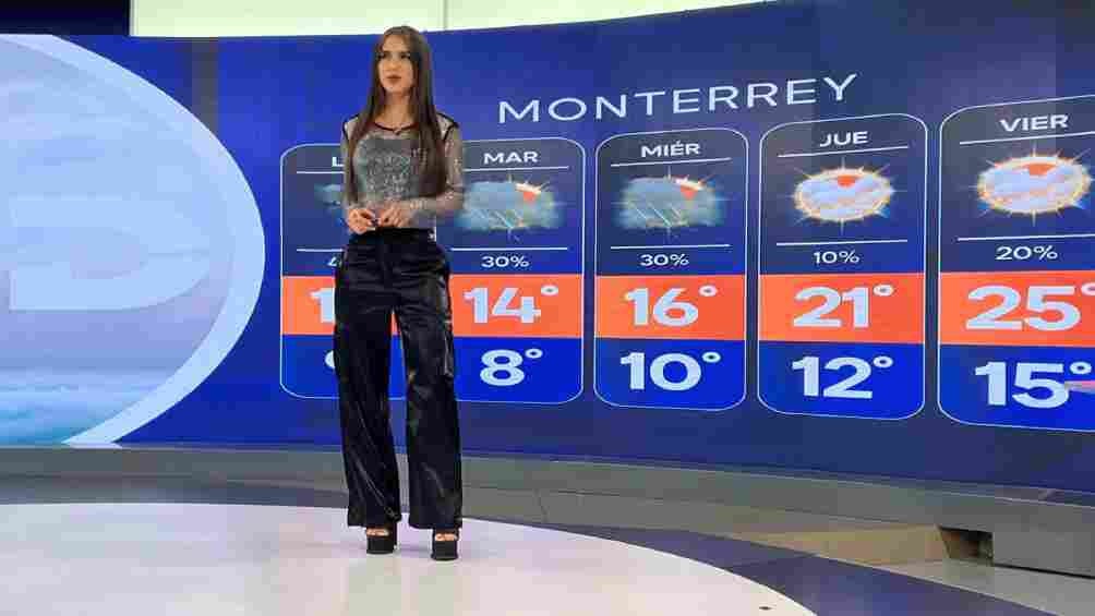 Presentadora del clima se equivocó en televisión