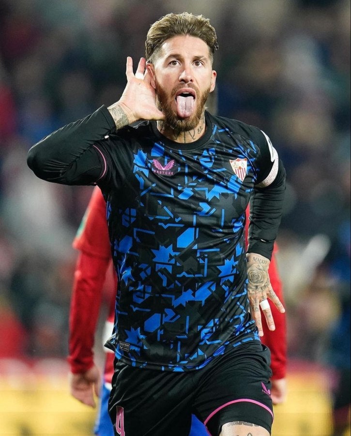 Sergio Ramos con el Sevilla