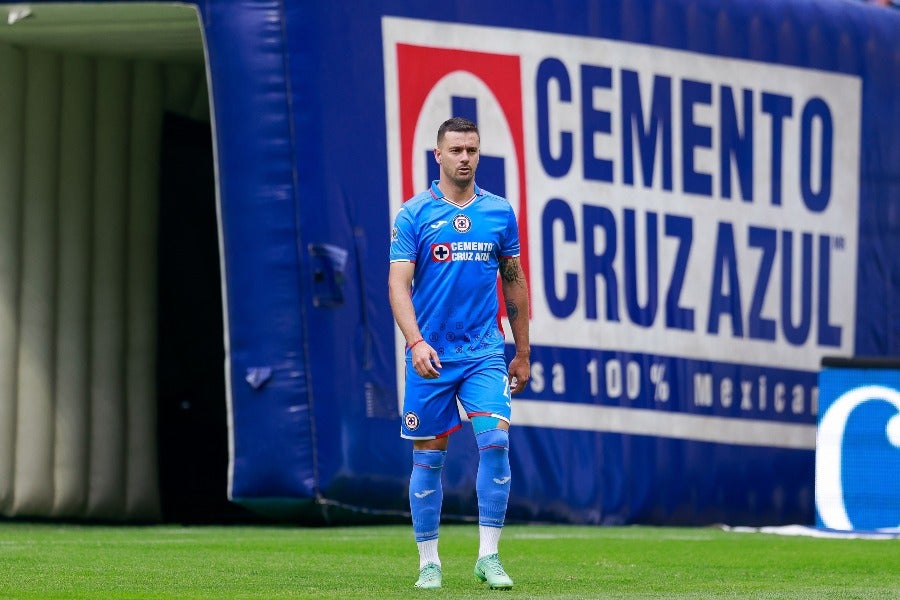 Ramiro Carrera en el Estadio Azteca