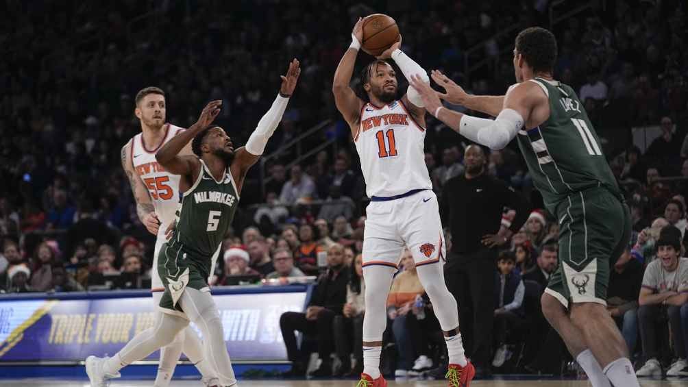 ¡Rompen la racha! Knicks pone fin a las siete derrotas consecutivas ante los Bucks