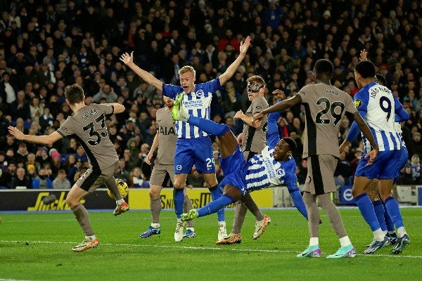 Brighton venció al Tottenham Hotspur 