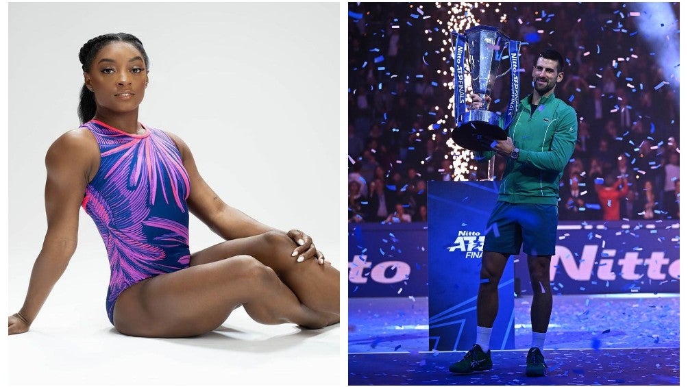 L'Equipe elige a Simone Biles y Novak Djokovic como 'deportistas del año'