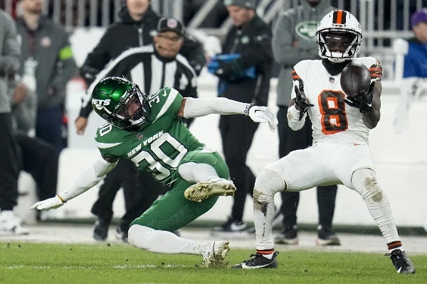 Browns se impusieron contra los Jets en el TNF 