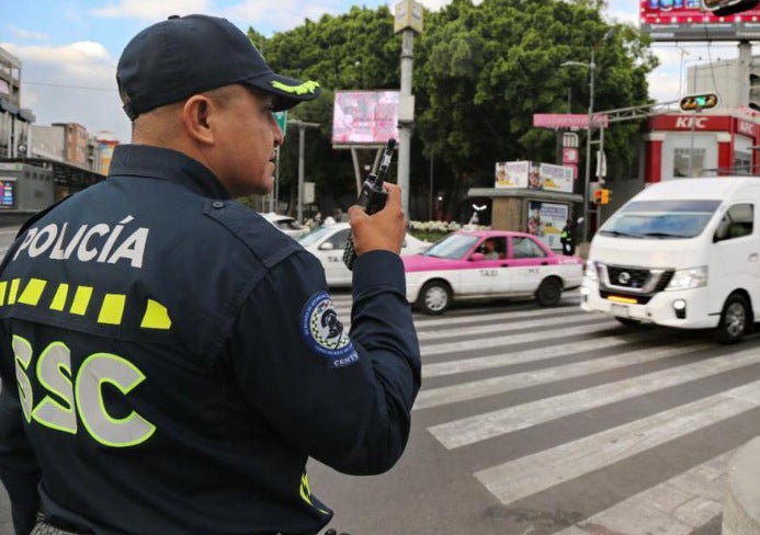 La policía realizará cortes de vialidad en torno al Paseo de la Reforma.