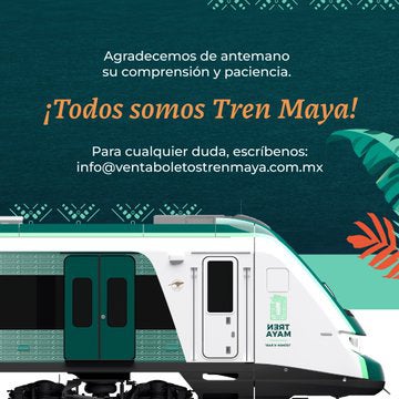 Para las aclaraciones, el Tren Maya puso a dispocisión de la gente un corre electrónico.