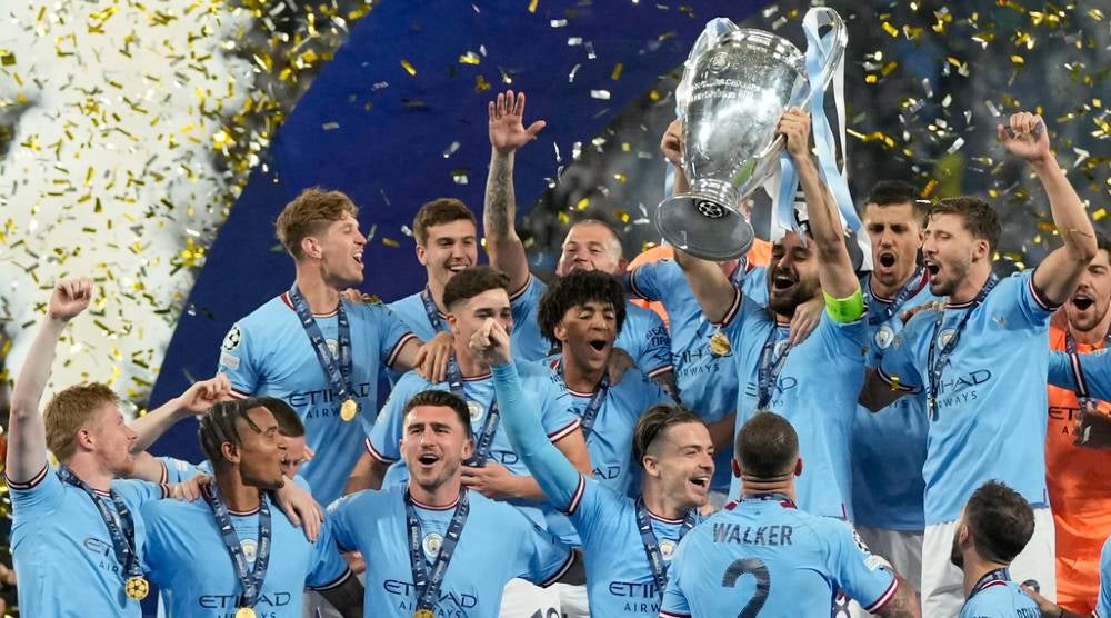 Manchester City es el vigente Campeón de la Champions League