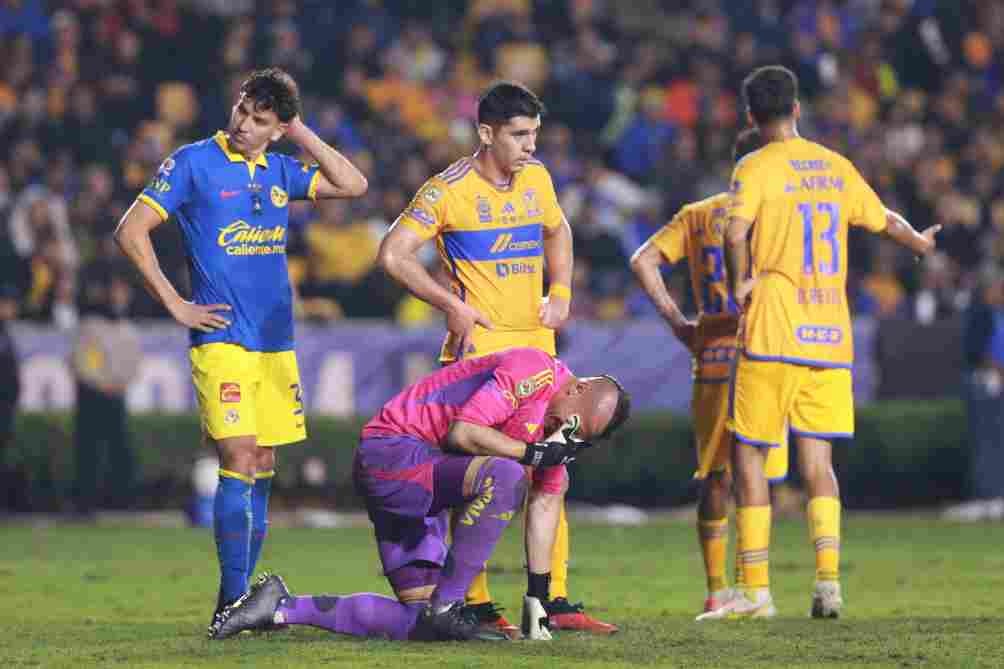 Guzmán durante la Final del Apertura 2023 ante América