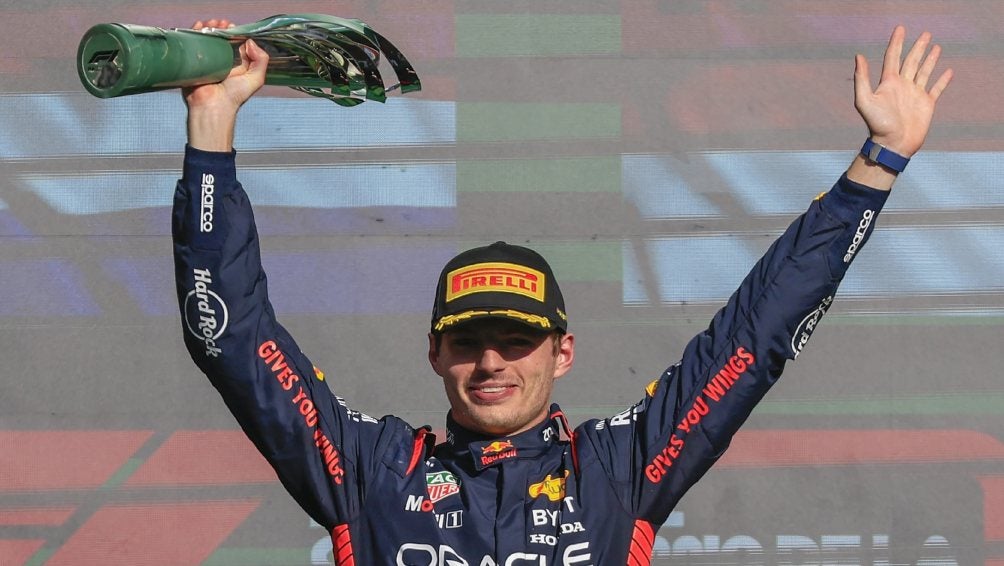 Max Verstappen 3 veces campeón de la F1