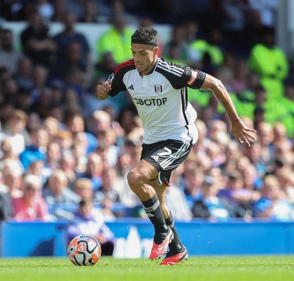 Raúl jugando con el Fulham