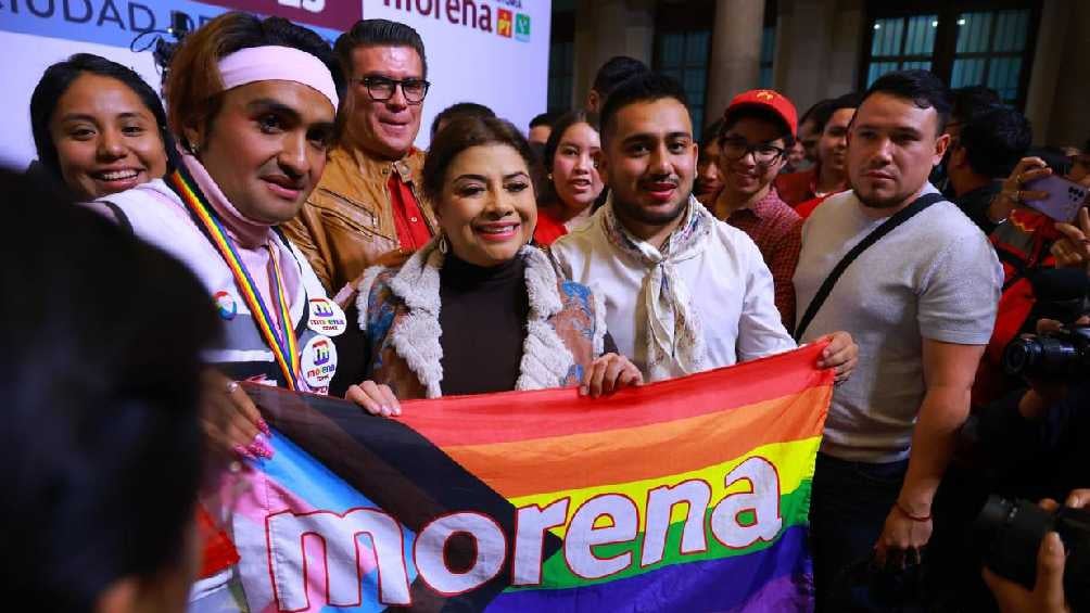 “Queremos una juventud empoderada, diversa e incluyente", dijo la política. 