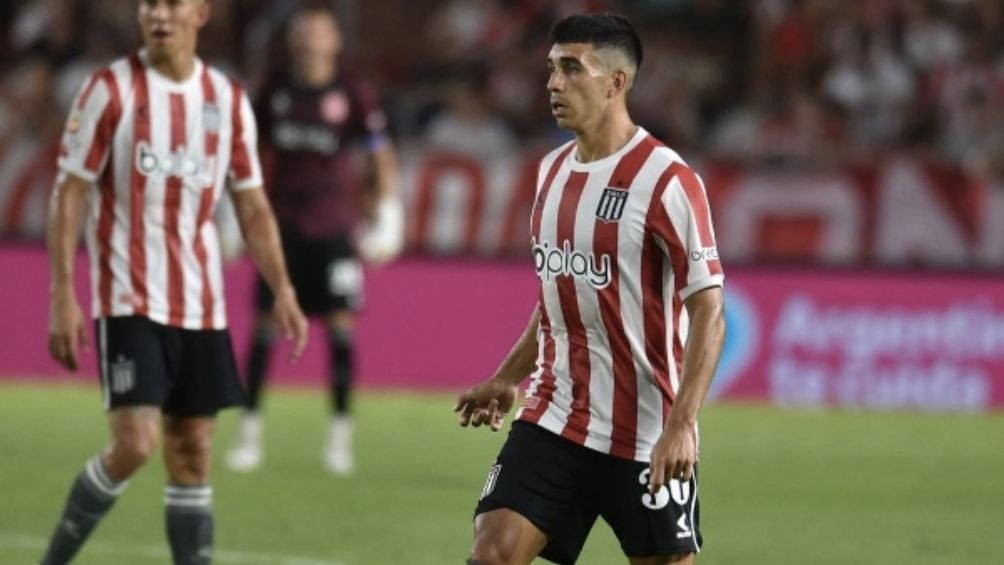 Rodríguez en su paso con Estudiantes