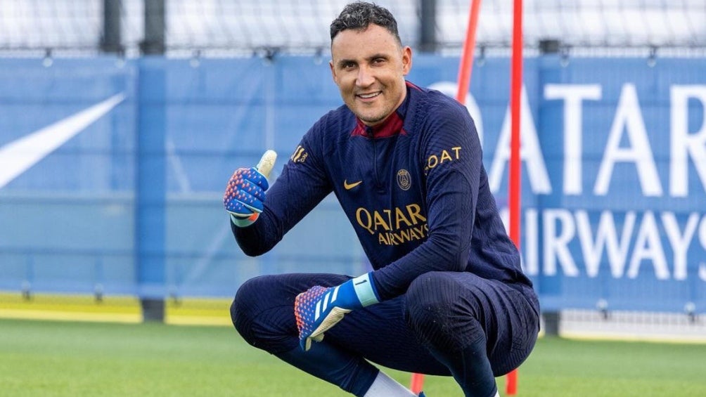 Keylor Navas recibe emotivo mensaje de su esposa en su primer entrenamiento del 2024