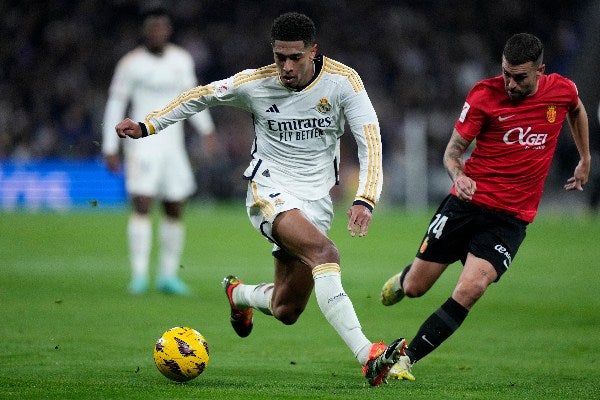 Real Madrid enfrentando al Mallorca