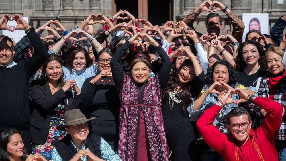 Clara Brugada afirma que es la fuerza de la esperanza en el 2024