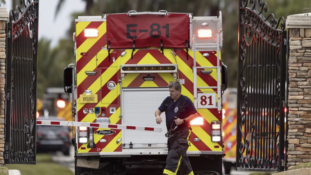 Se incendió la casa del receptor de Miami