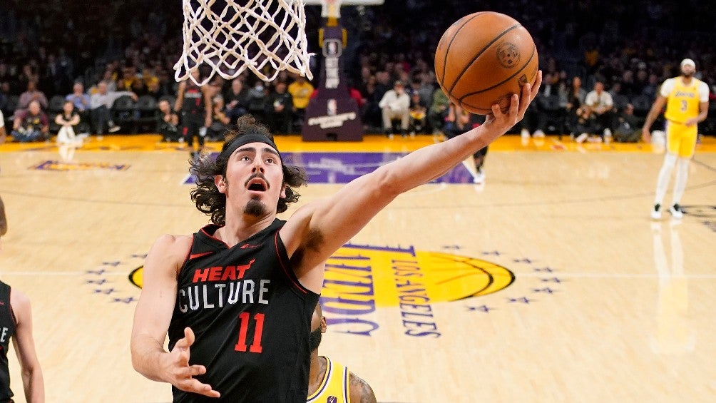 ! Jaime Jáquez Jr. repite como novato del mes de la NBA