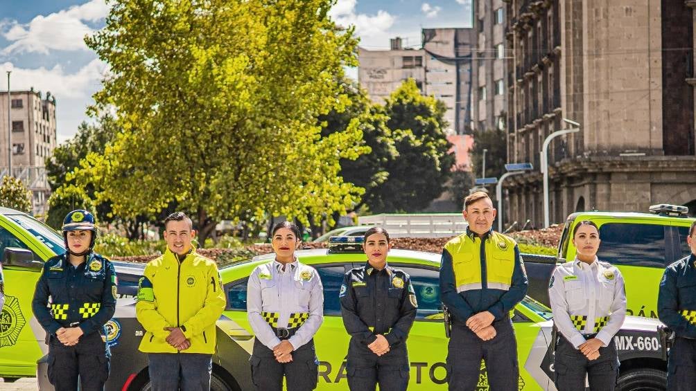 Policía de tránsito de la Ciudad de México