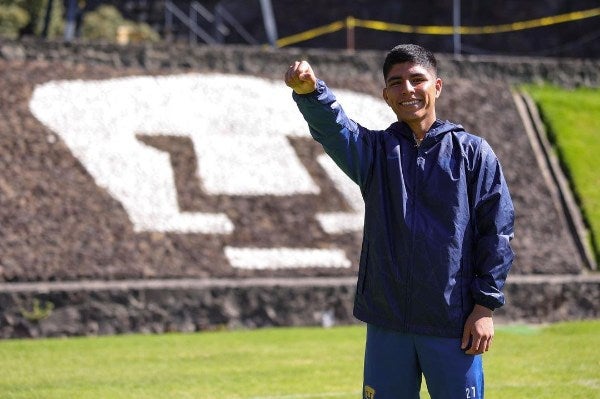 Piero Quispe se unió a los Pumas 