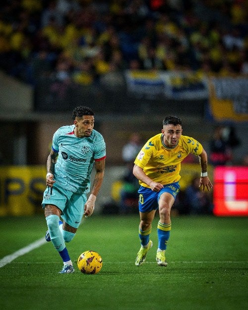 FC Barcelona enfrentando al UD Las Palmas