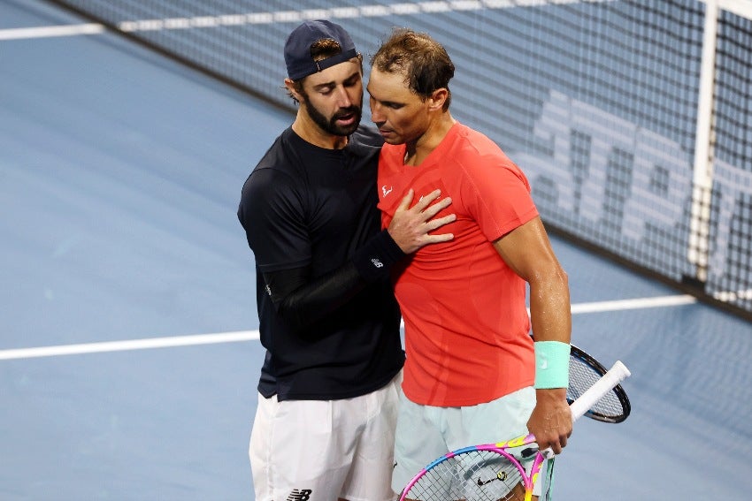 Rafa Nadal cayó ante Thompson en el torneo de Brisbane