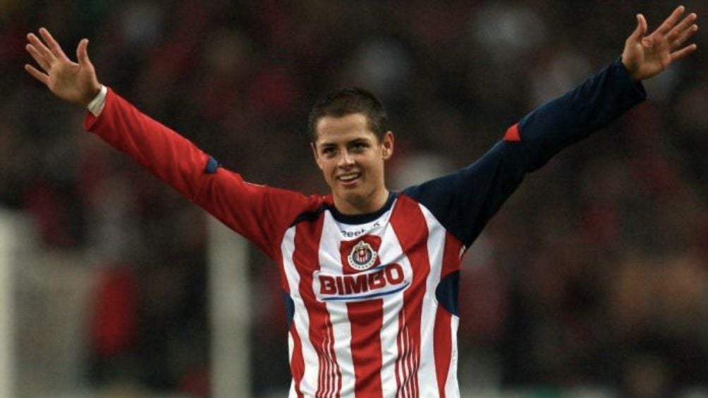 'Chicharito' en su primera etapa con Chivas