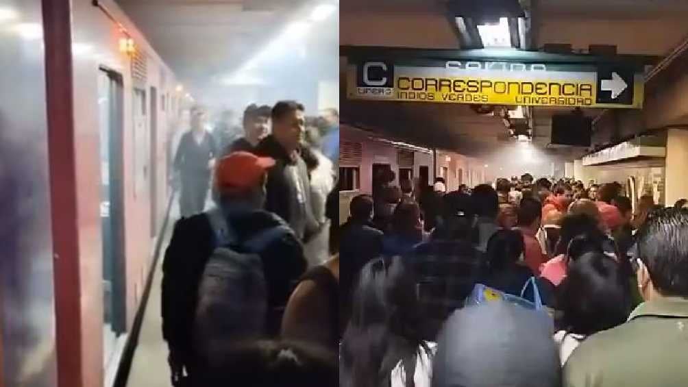 Explosión por cortocircuito deja un lesionado en la estación Guerrero del Metro