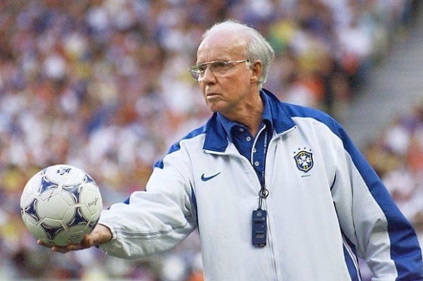 Mário Zagallo dirigiendo a Brasil