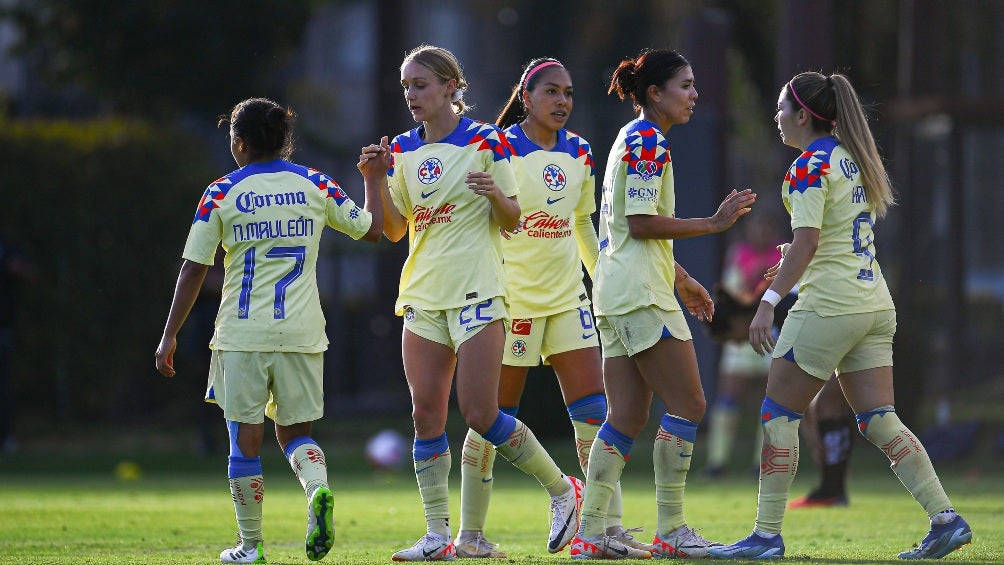 El cuadro americanista en partido 