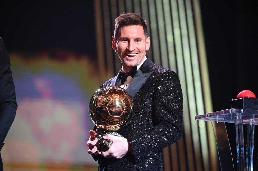 Messi, ganador del Balón de Oro en 2021