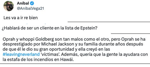 En redes, la gente se anda quejando y burlando de Oprah Winfrey.