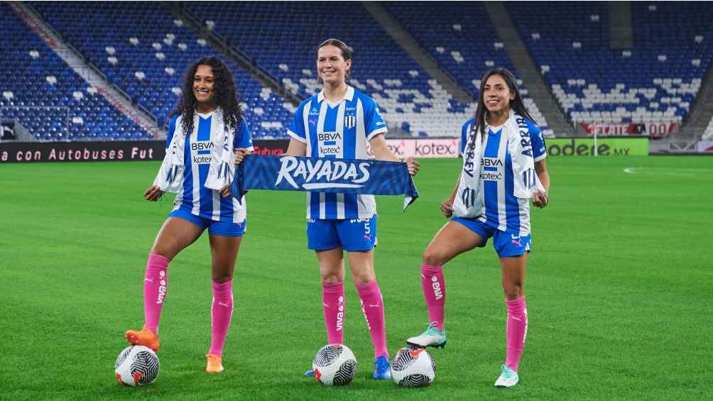 Rayadas presentó sus nuevas jugadoras