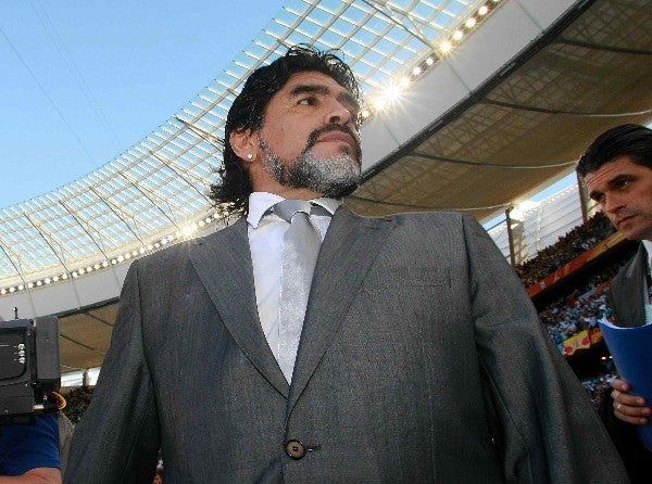 Maradona se convirtió en un ídolo en Nápoles