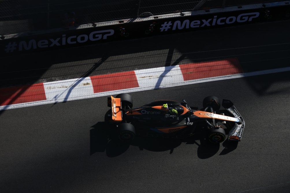 Norris en el Gran Premio de México