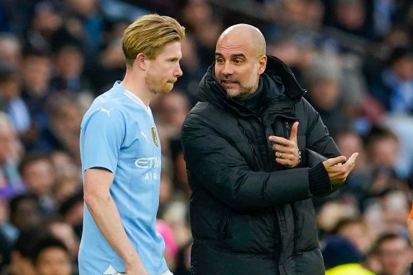 Kevin De Bruyne regresó tras estar fuera por lesión