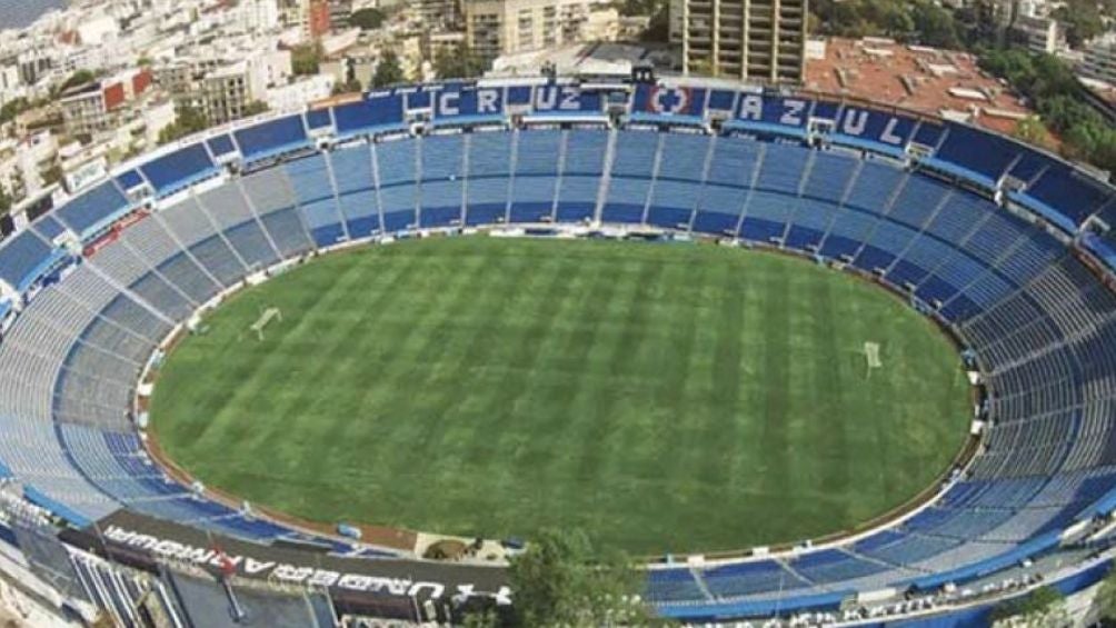 Vista aérea del Estadio de la Ciudad de los Deportes