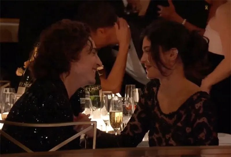 Kylie Jenner y Timothée Chalamet juntos en los Globos de Oro