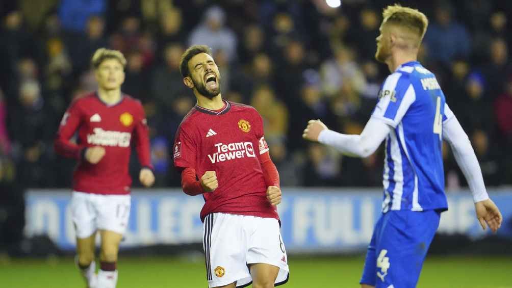 Bruno Fernandes anotó el penal