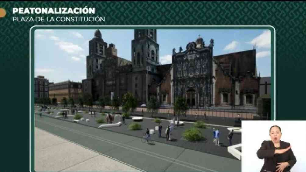 Se transformará La Plaza de la Constitución en un calle exclusiva para peatones. 