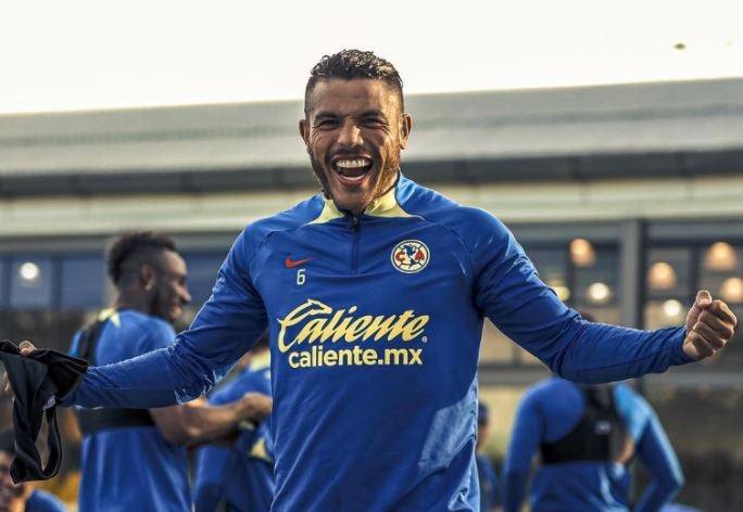 Jona, feliz en la pretemporada del América