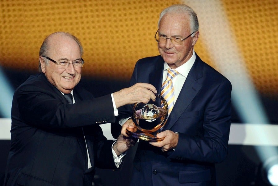 Franz Beckenbauer ganó dos Balones de Oro