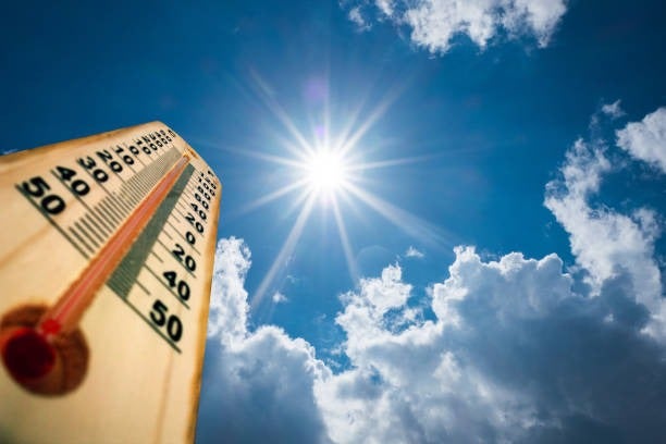 La temperatura media fue de 14.98° C