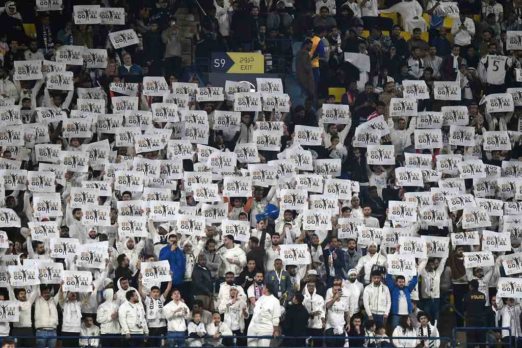 La afición Merengue en Arabia Saudita