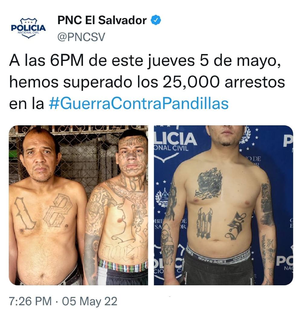 Los logros del gobierno de El Salvador los dan a conocer por sus redes.