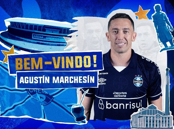 Gremio presenta a Agustín Marchesín como su nuevo portero