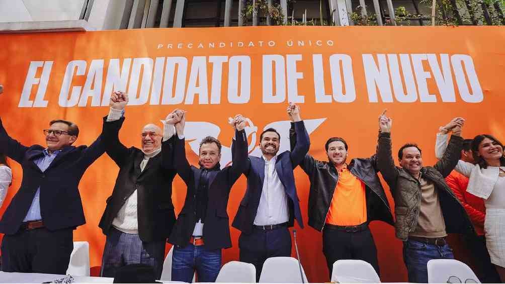 Movimiento Ciudadano confirmó a Jorge Álvarez Máynez como precandidato presidencial. 