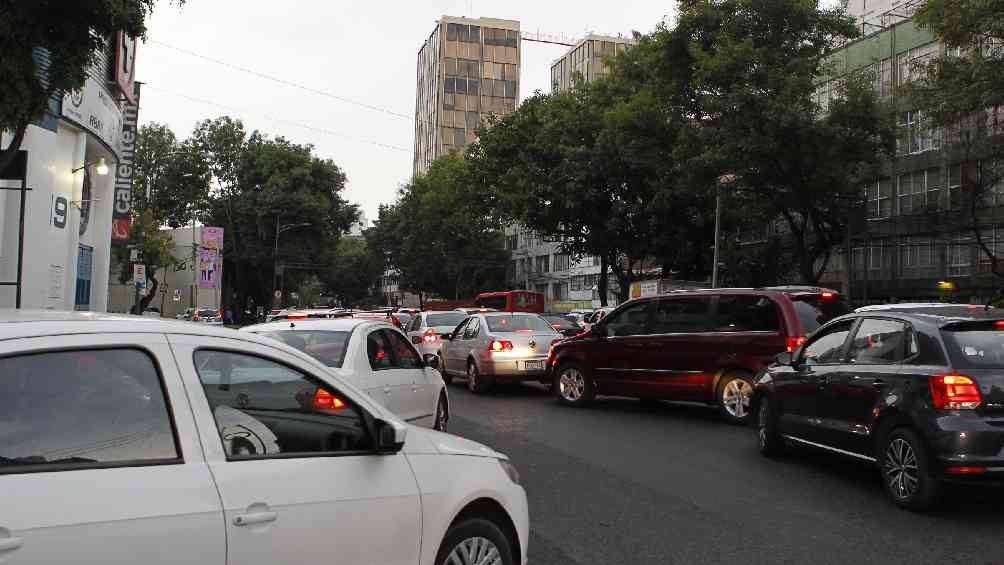 Conductores capitalinos perdieron en promedio 152 horas atrapados en el tráfico.