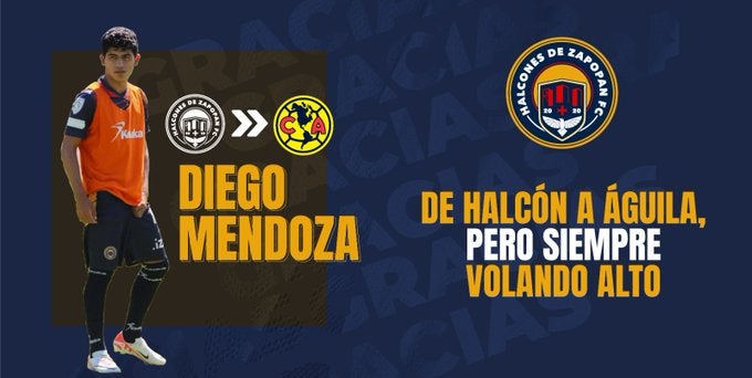 Halcones de Zapopan anunció la salida de Diego Mendoza