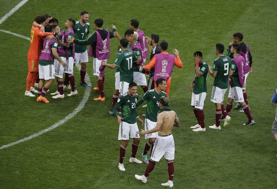 México venció 1-0 a Alemania en el Mundial de Rusia 2018