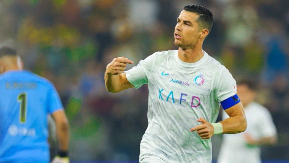 Ronaldo con Al-Nassr en Arabia Saudí